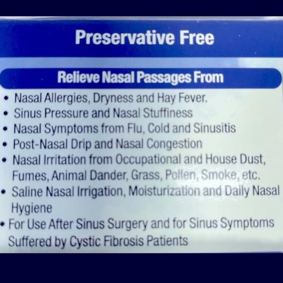 NeilMed All Natural Sinus Rinse Lot of 5 Exp 6/ 2027+ Great for Travel a… - Picture 3 of 7